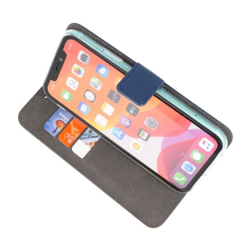 Custodia a portafoglio per iPhone 11 Pro Navy