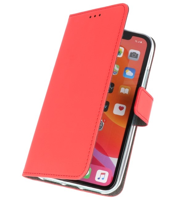 Wallet Cases Hoesje voor iPhone 11 Pro Rood