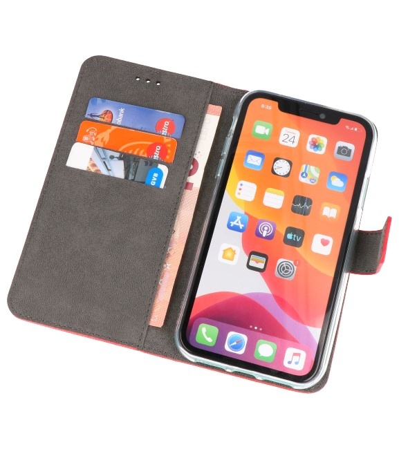 Etuis portefeuille Etui pour iPhone 11 Pro Red