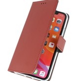 Wallet Cases Funda para iPhone 11 Pro Marrón