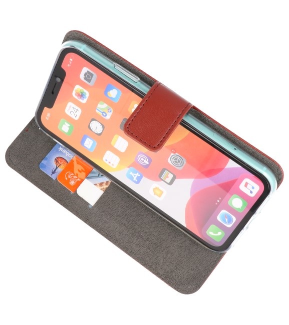 Etuis portefeuille Etui pour iPhone 11 Pro Brown