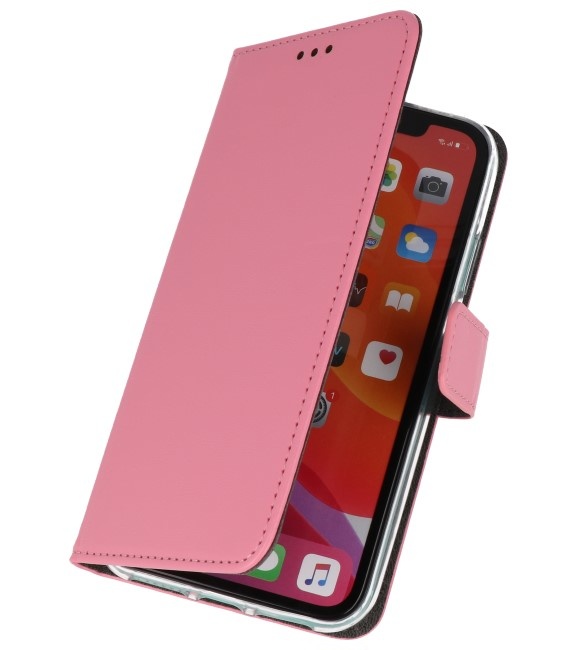 Wallet Cases Hoesje voor iPhone 11 Pro Roze