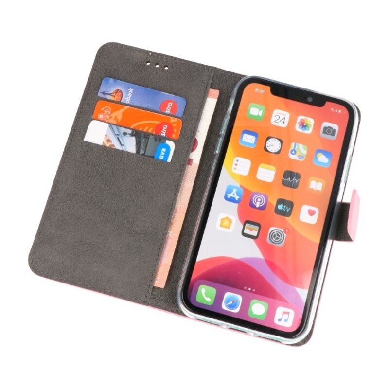 Custodia a portafoglio Custodia per iPhone 11 Pro rosa