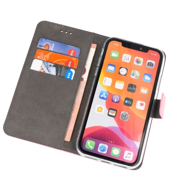 Wallet Cases Funda para iPhone 11 Pro Rosa