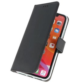 Wallet Cases Hoesje voor iPhone 11 Pro Max Zwart