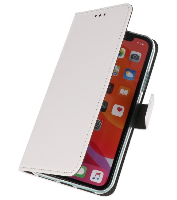 Wallet Cases Hülle für iPhone 11 Pro Max Weiß