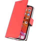 Wallet Cases Funda para iPhone 11 Pro Max Rojo