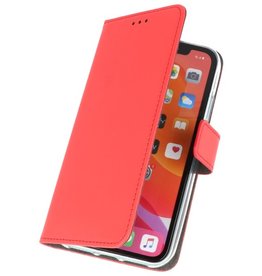 Custodia a portafoglio Custodia per iPhone 11 Pro Max rossa