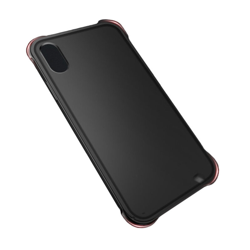 Battery Power Bank + Back Case for iPhone XR Black
