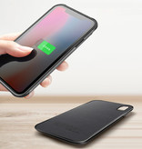 Battery Power Bank + Back Case voor iPhone XR Zwart