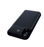 Batteri Powerbank + Bagcover til iPhone Xs Max Sort