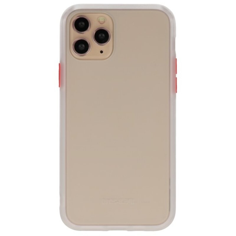 Combinación de colores Funda rígida para iPhone 11 Pro Transparente