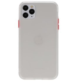 Combinazione di colori Custodia rigida per iPhone 11 Pro Max trasparente