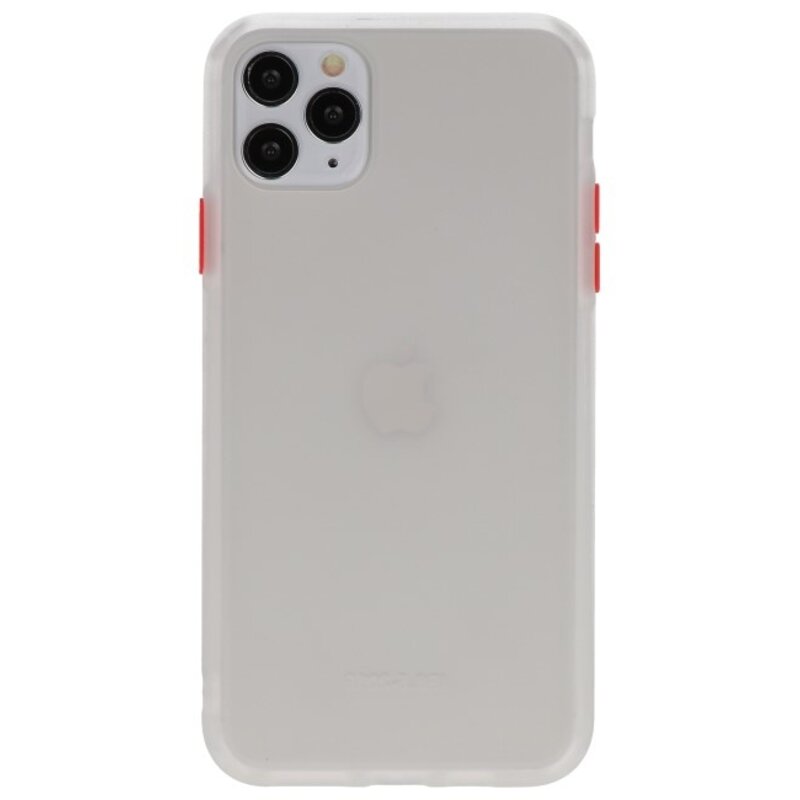 Kleurcombinatie Hard Case voor iPhone 11 Pro Max Transparant