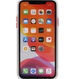 Funda rígida combinada de colores para iPhone 11 Pro Max Transparente