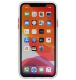 Funda rígida combinada de colores para iPhone 11 Pro Max Transparente