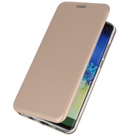 Custodia Folio sottile per Huawei P30 Gold