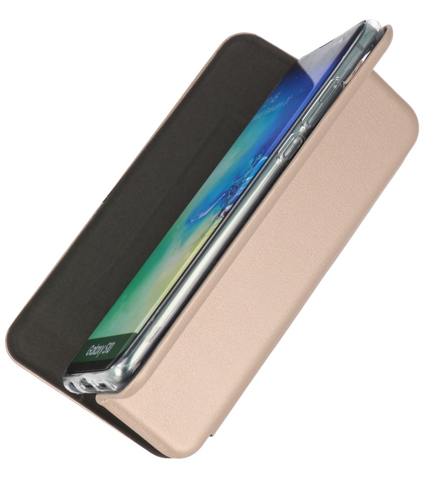 Custodia Folio sottile per Huawei P30 Gold