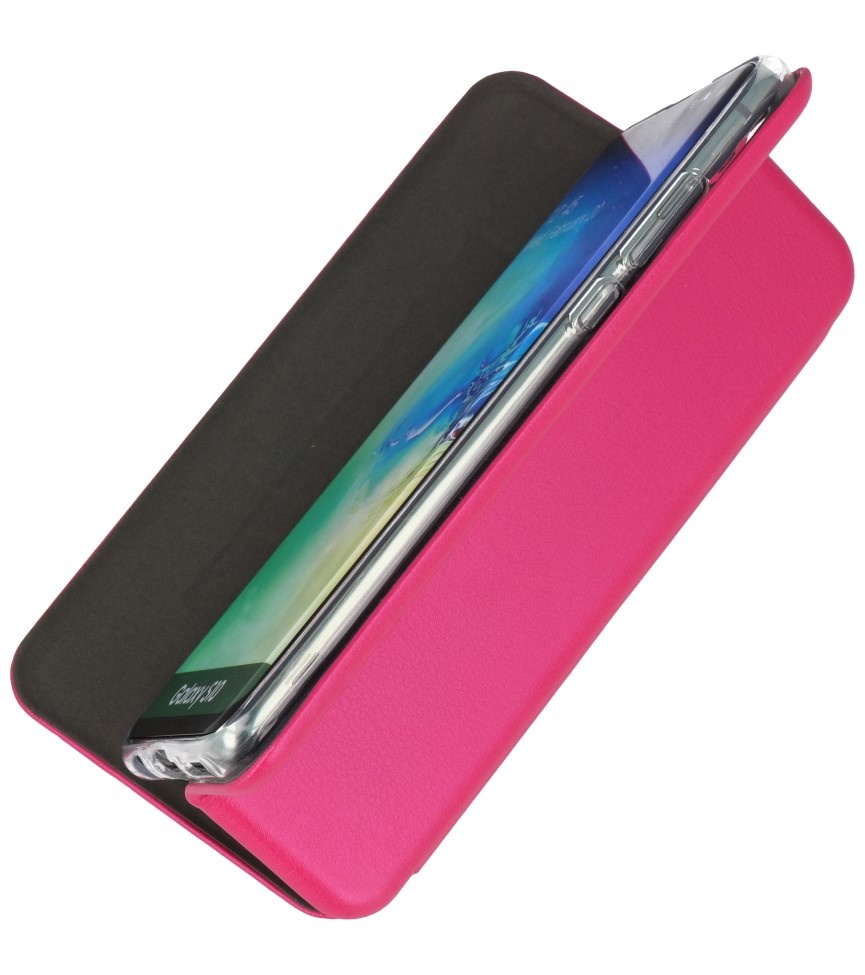 Slim Folio taske til Huawei P30 Pink