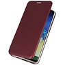 Étui Folio Slim pour Huawei P30 Bordeaux Rouge