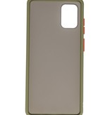 Farbkombination Hard Case für Samsung Galaxy A51 Grün