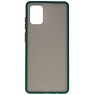Farbkombination Hard Case für Samsung Galaxy A51 Dunkelgrün