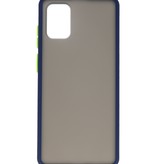 Kleurcombinatie Hard Case voor Samsung Galaxy A71 Blauw