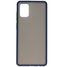 Farbkombination Hard Case für Samsung Galaxy A71 Blau