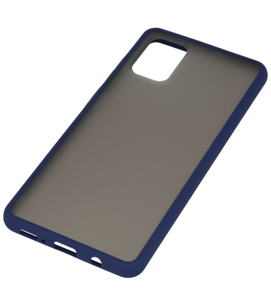 Farvekombination Hård taske til Samsung Galaxy A71 Blue