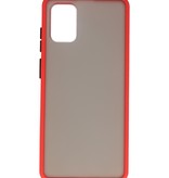 Color combination Hard Case for Samsung Galaxy A71 Red