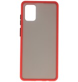 Kleurcombinatie Hard Case voor Samsung Galaxy A71 Rood