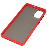 Kleurcombinatie Hard Case voor Samsung Galaxy A71 Rood