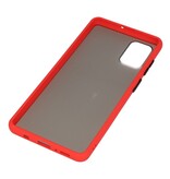Kleurcombinatie Hard Case voor Samsung Galaxy A71 Rood