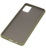 Farvekombination Hård taske til Samsung Galaxy A71 Green