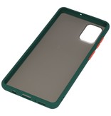 Color combination Hard Case for Samsung Galaxy A71 Dark Green