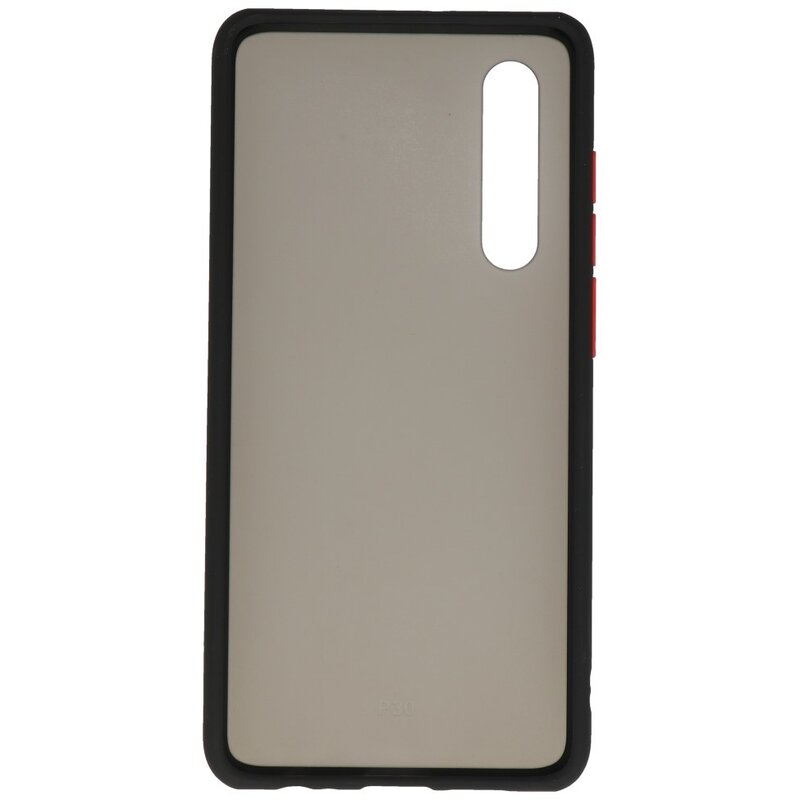 Farvekombination Hård etui til Huawei P30 Sort