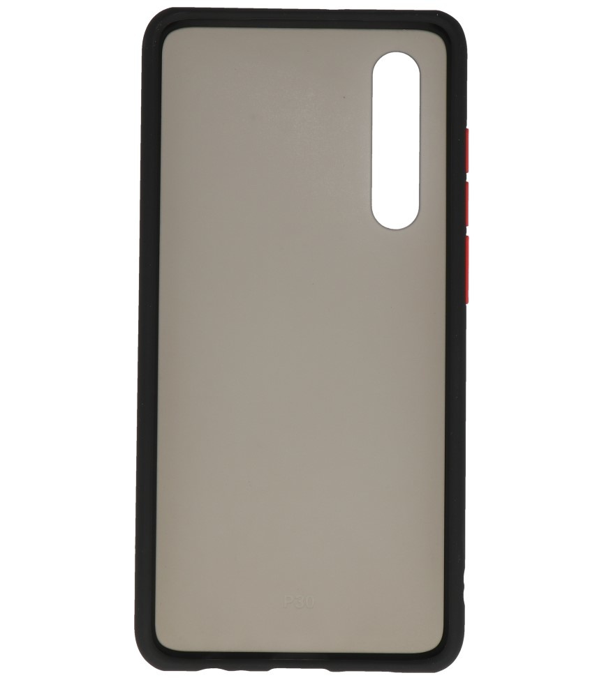 Kleurcombinatie Hard Case voor Huawei P30 Zwart