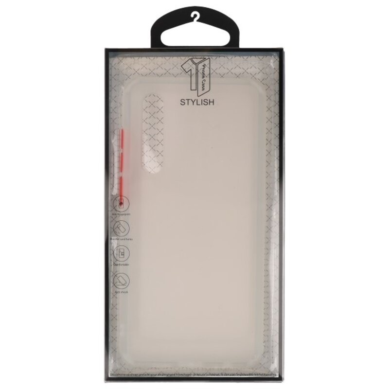 Kleurcombinatie Hard Case voor Huawei P30 Transparant