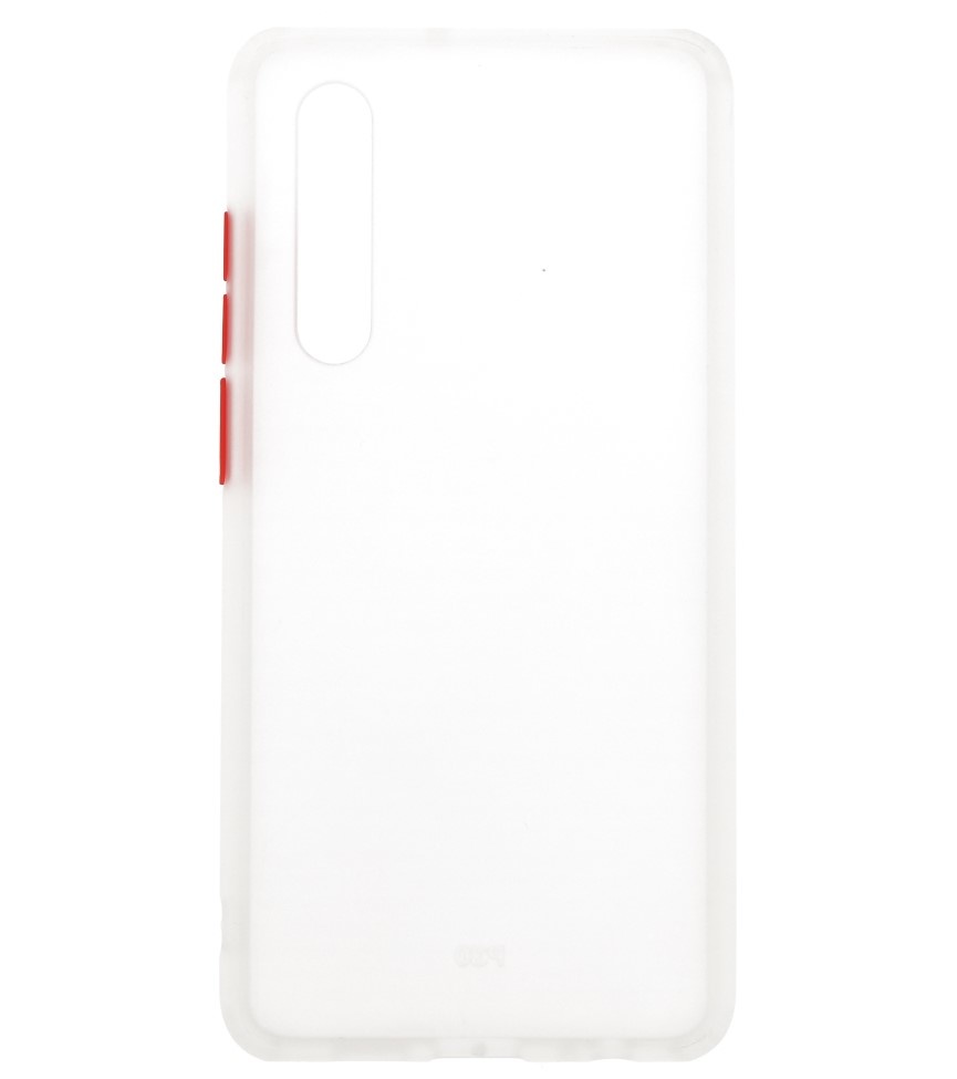 Farvekombination Hård taske til Huawei P30 Transparent