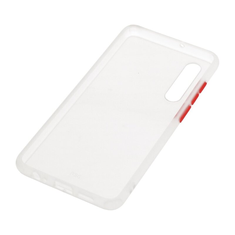 Funda dura combinada de colores para Huawei P30 Transparente