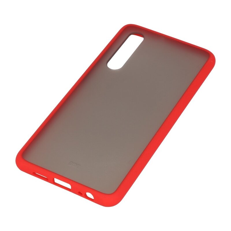 Combinazione di colori Custodia rigida per Huawei P30 rosso