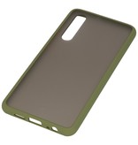 Color combination Hard Case for Huawei P30 Green