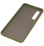 Combinazione di colori Custodia rigida per Huawei P30 verde