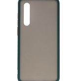 Combinazione di colori Custodia rigida per Huawei P30 verde scuro