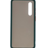 Color combination Hard Case for Huawei P30 Dark Green