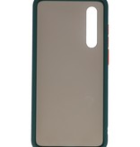 Combinazione di colori Custodia rigida per Huawei P30 verde scuro