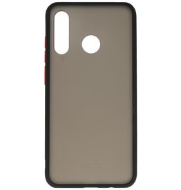 Kleurcombinatie Hard Case voor Huawei P30 Lite Zwart