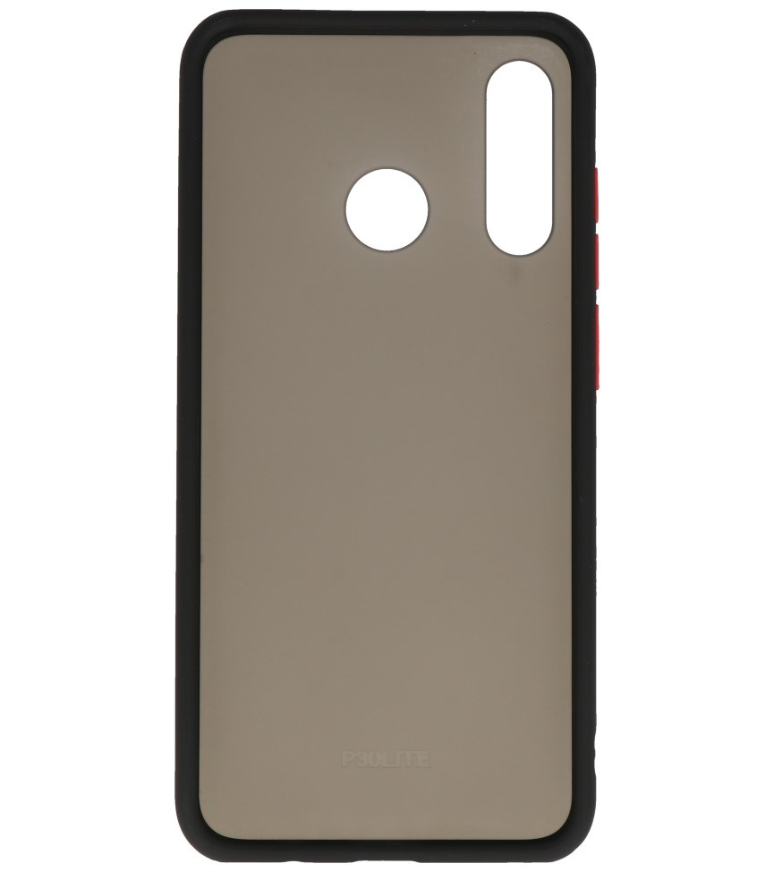 Farbkombination Hard Case für Huawei P30 Lite Schwarz