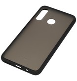 Funda dura combinada de colores para Huawei P30 Lite Negro