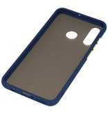 Funda dura combinada de colores para Huawei P30 Lite Azul